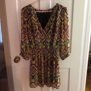 Colorful Print Dress